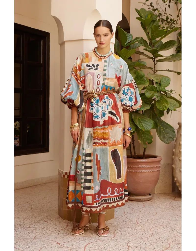 Alemais MICHELLE MIDI DRESS