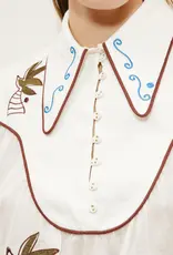 Alemais MINA EMBROIDERED BLOUSE