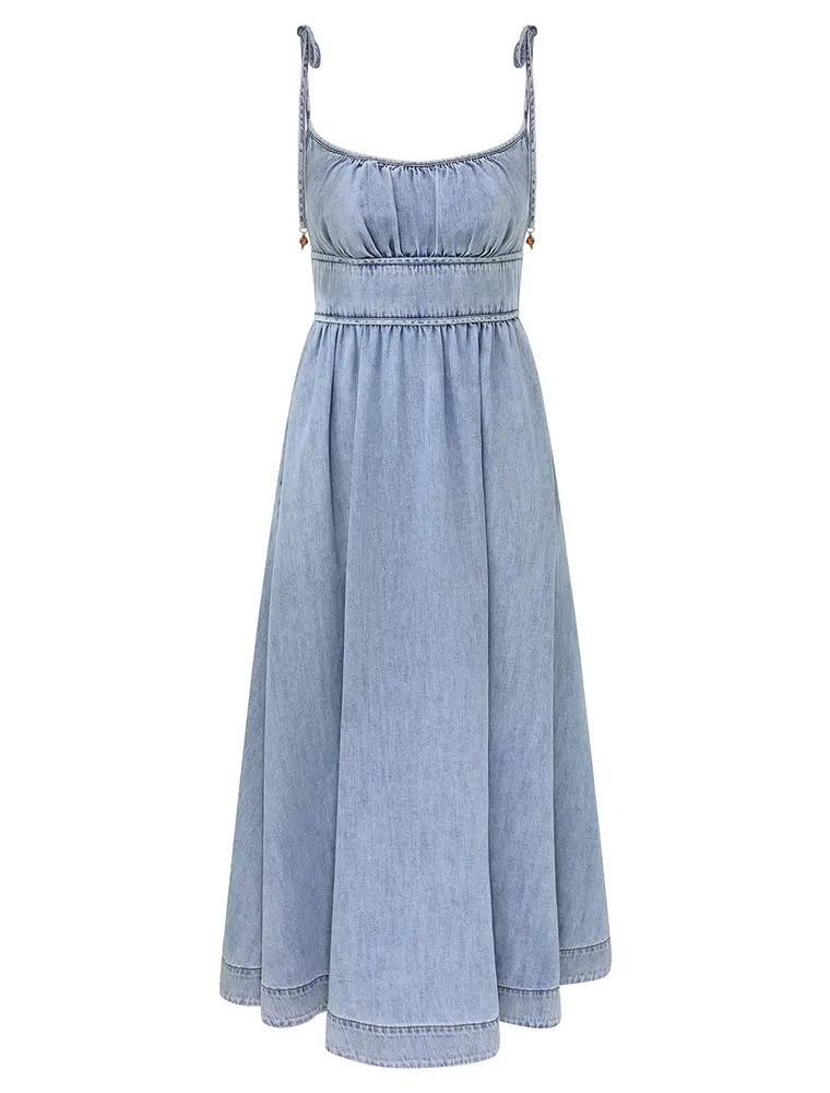 Zimmermann Wanderlust Denim Picnic Dress