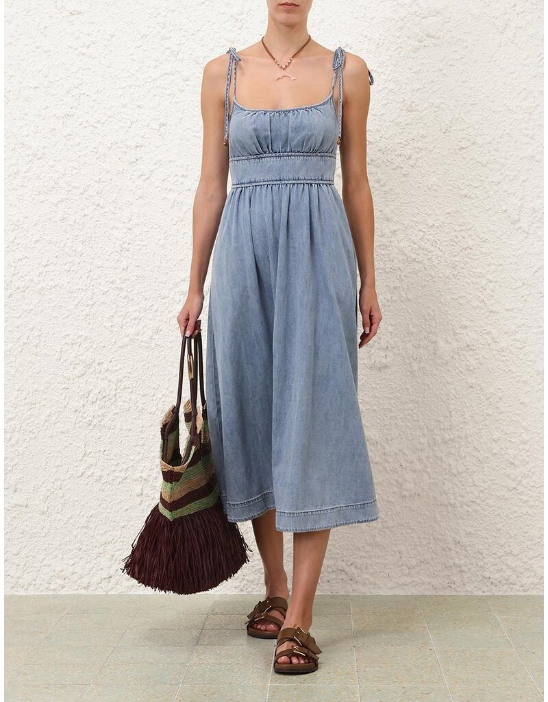 Zimmermann Wanderlust Denim Picnic Dress