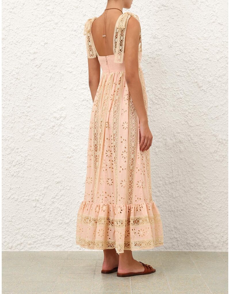 Zimmermann Awaken Textured Stripe Maxi