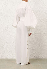 Zimmermann Rebellion Poplin Button Pant