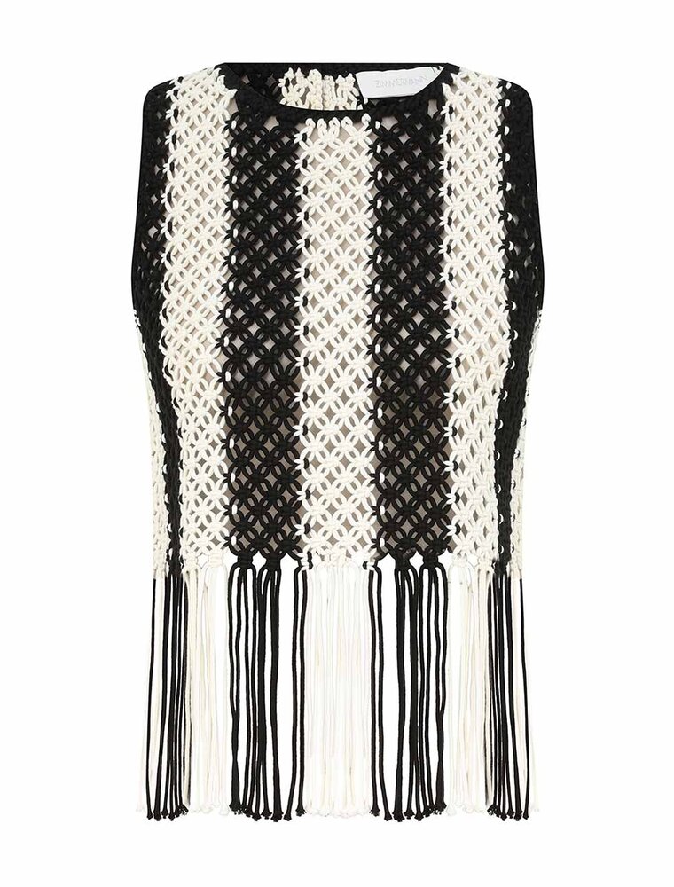 Zimmermann Wanderlust Macrame Tank