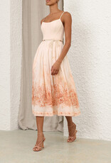 Zimmermann Wanderlust Corset Midi Dress