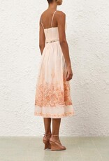 Zimmermann Wanderlust Corset Midi Dress