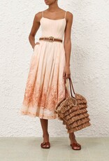Zimmermann Wanderlust Corset Midi Dress