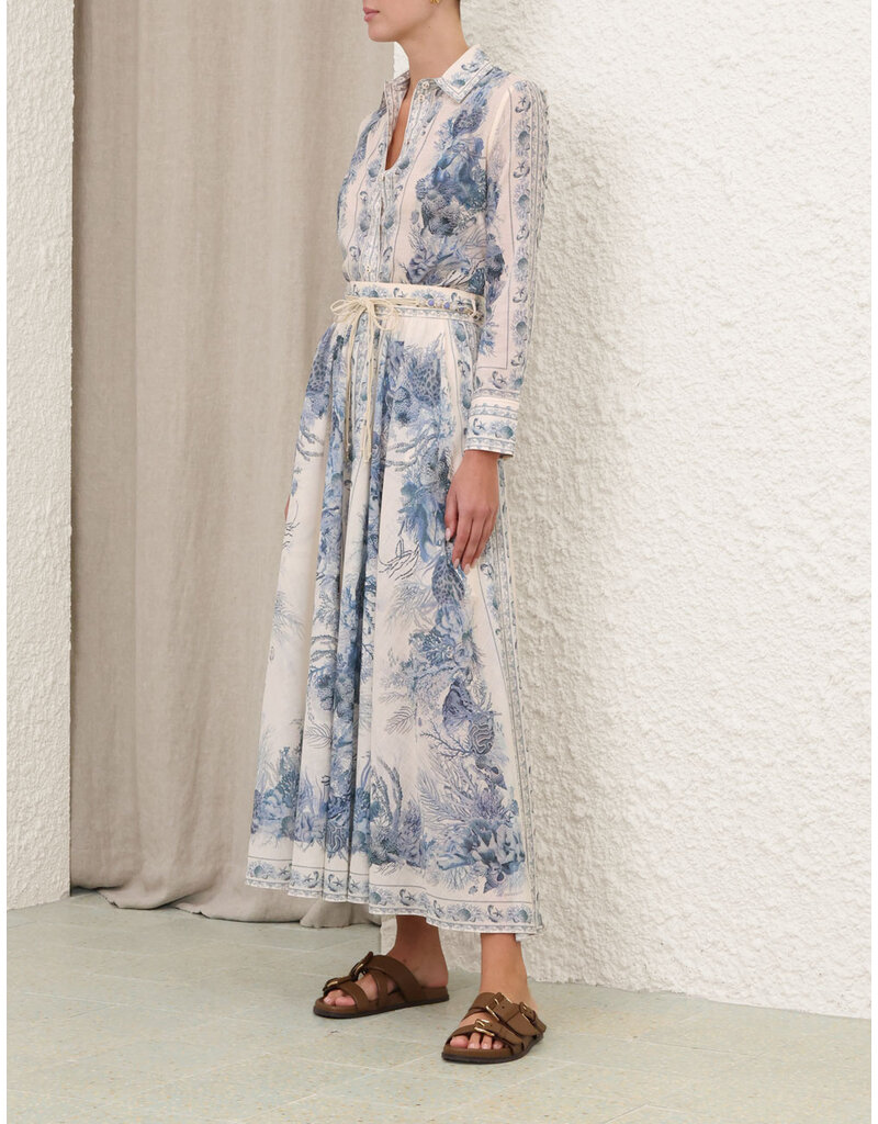 Zimmermann Wanderlust A-Line Maxi Skirt