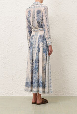 Zimmermann Wanderlust A-Line Maxi Skirt