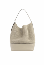 TOTEME Belted Woven Leather Tote