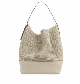 TOTEME Belted Woven Leather Tote