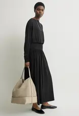 TOTEME Belted Woven Leather Tote