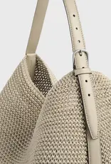 TOTEME Belted Woven Leather Tote