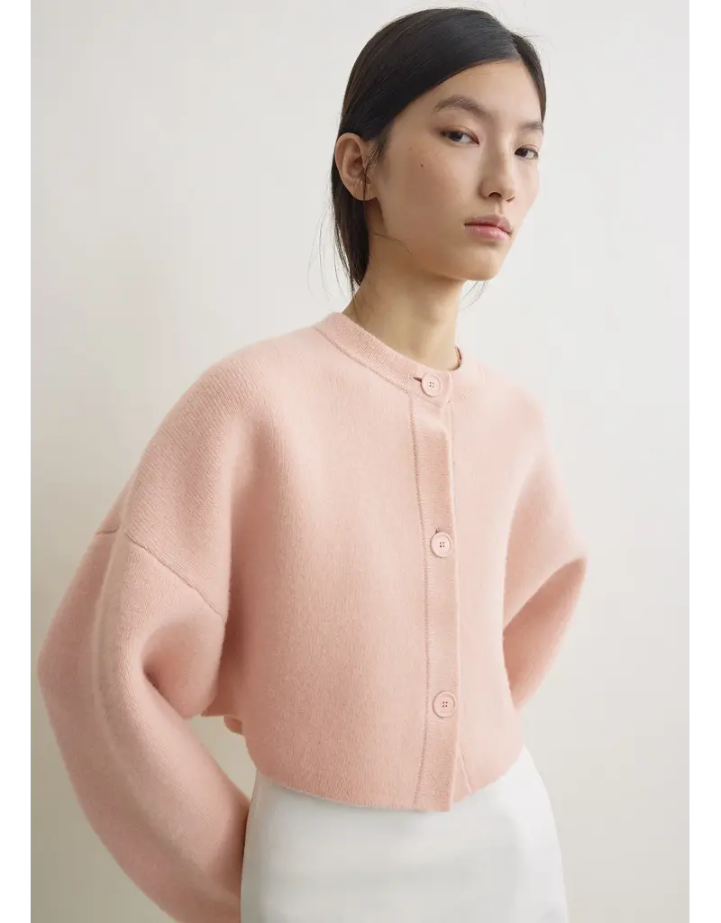 TOTEME Cropped Oversized Cardigan