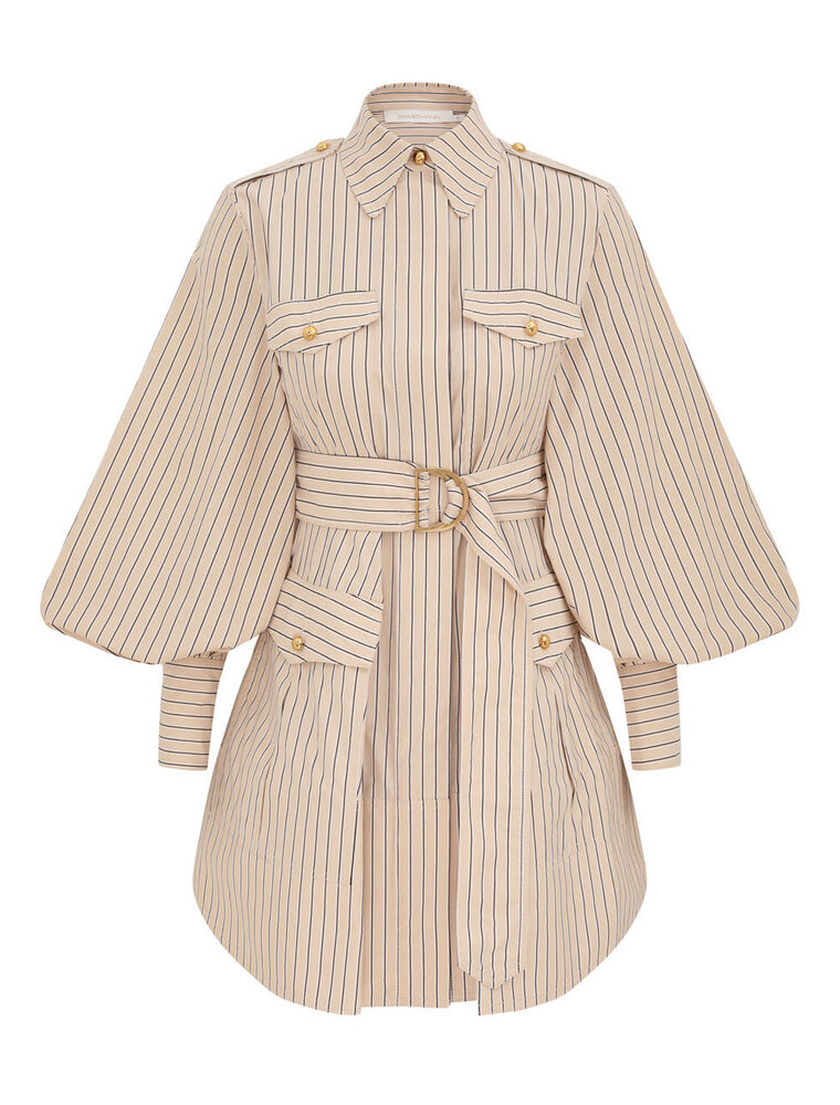 Zimmermann Memento Utility Mini Dress