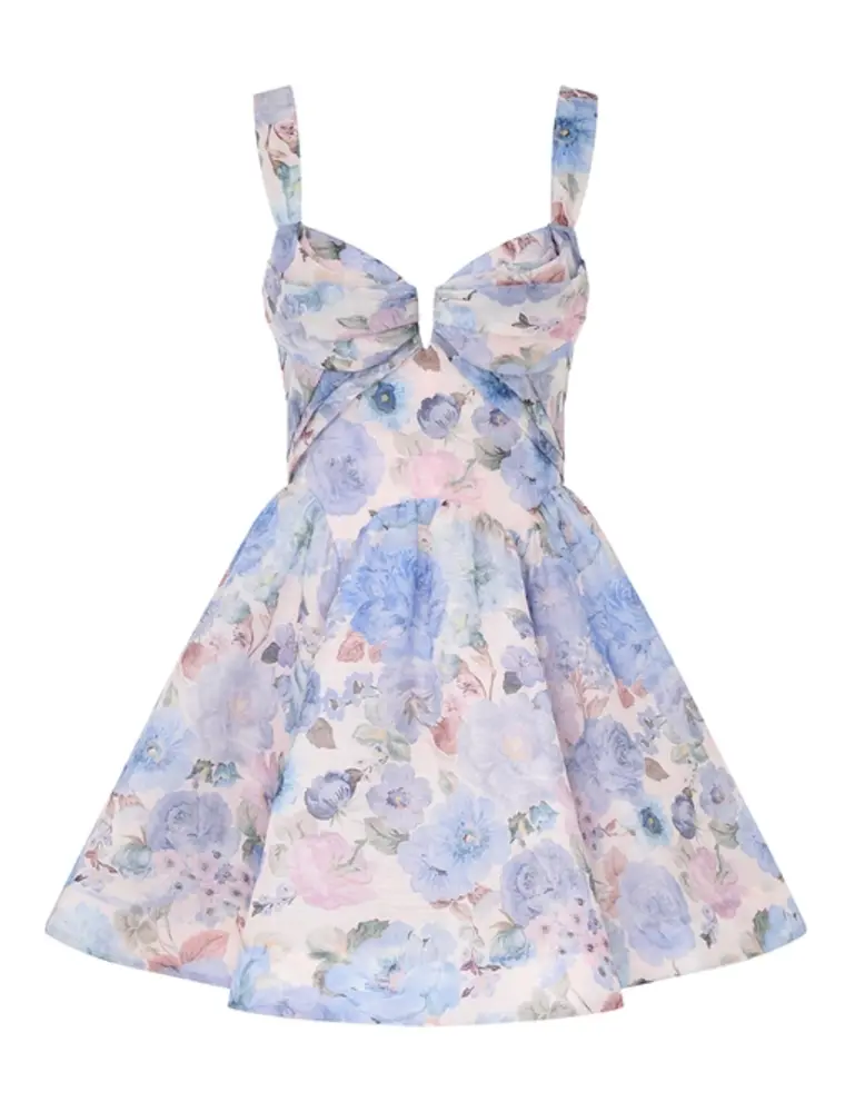 Zimmermann Rebellion Drape Mini Dress