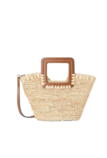 Staud SHIRLEY RAFFIA MINI BUCKET