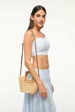 Staud SHIRLEY RAFFIA MINI BUCKET