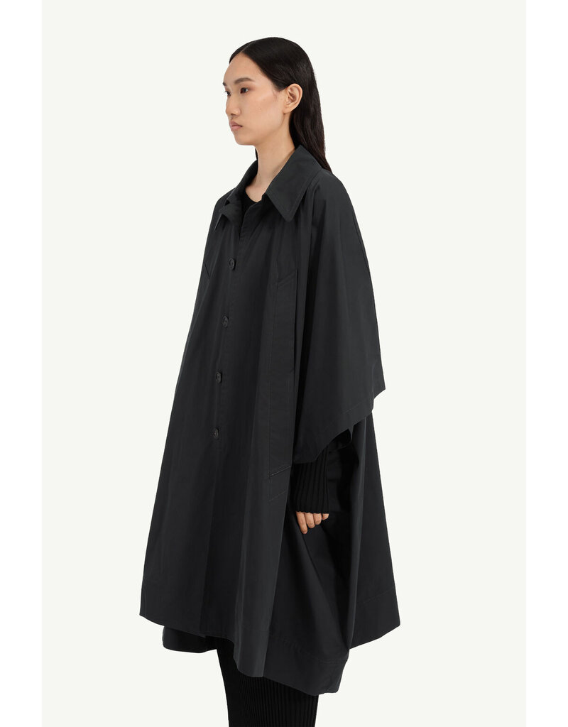 MM6 MAISON MARGIELA TECH COATED RAIN TRENCH
