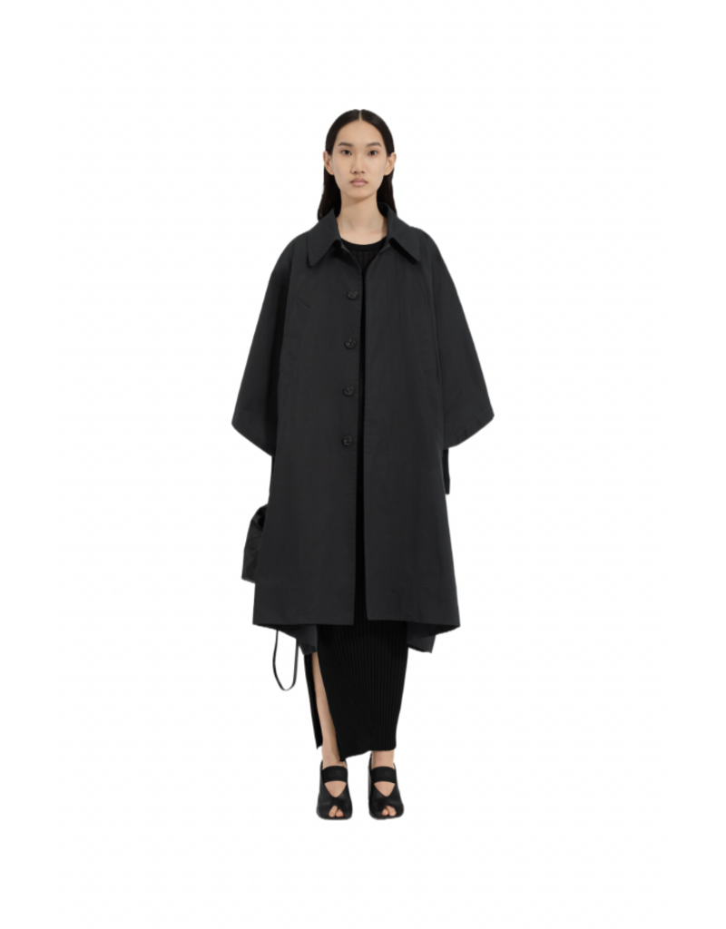 MM6 MAISON MARGIELA TECH COATED RAIN TRENCH
