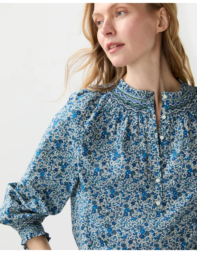 Ann Mashburn Christine Smocking Top