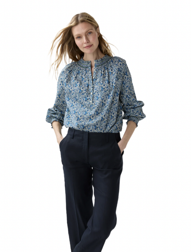 Ann Mashburn Christine Smocking Top