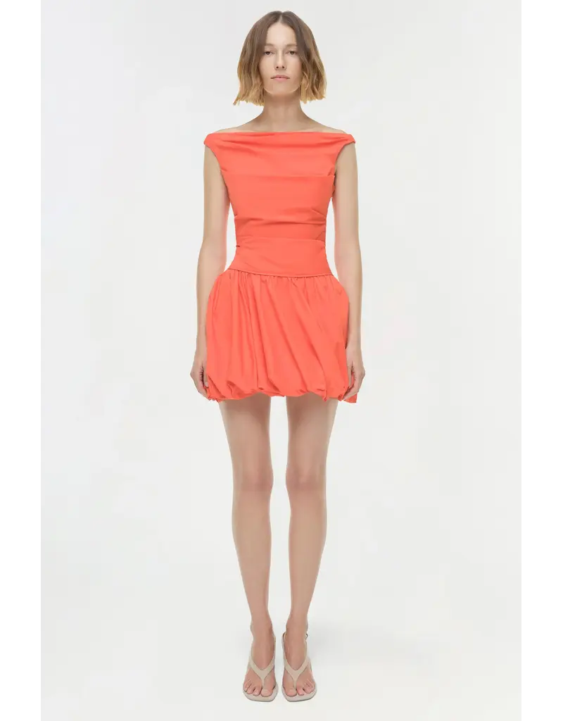 Simkhai SALINA COTTON BUBBLE DRESS