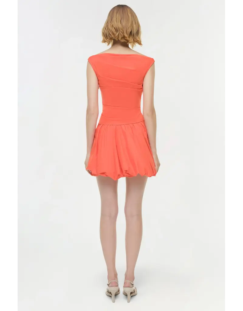 Simkhai SALINA COTTON BUBBLE DRESS