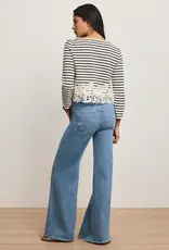 Veronica Beard HOVEY TOP WITH LACE