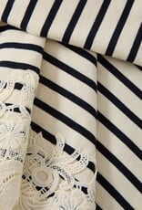 Veronica Beard HOVEY TOP WITH LACE