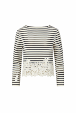 Veronica Beard HOVEY TOP WITH LACE