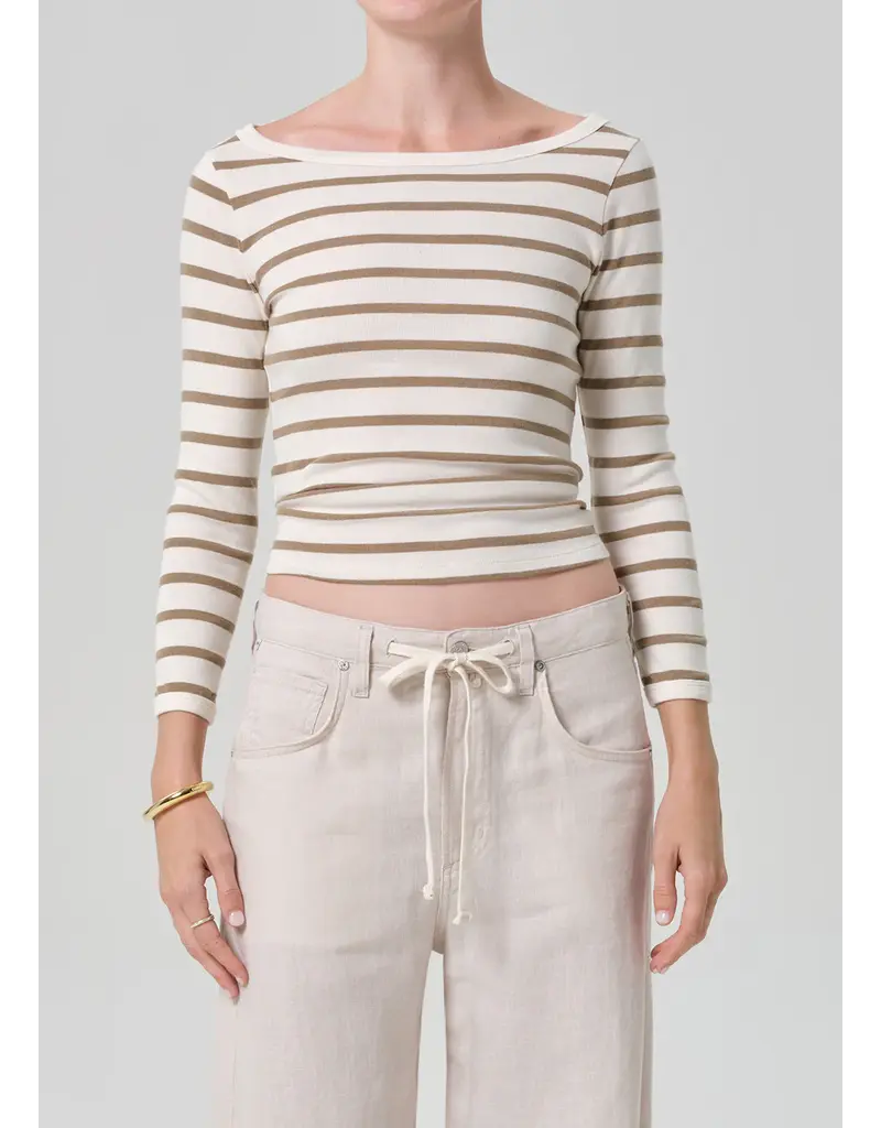 Citizens of Humanity Boat Neck Slim Tee