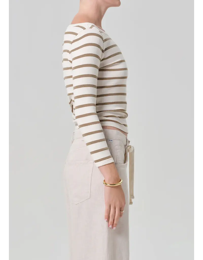 Citizens of Humanity Boat Neck Slim Tee