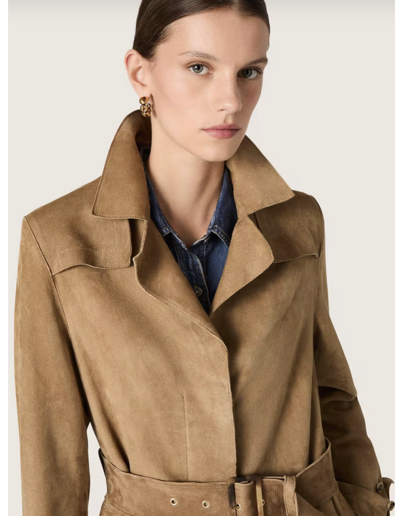 Golden Goose PEGGY TRENCH COAT WITH BELT