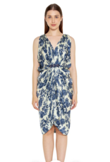 VERANDAH HAND DRAPED MINI DRESS