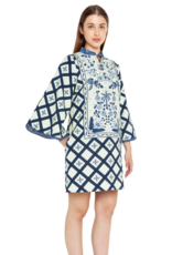 VERANDAH MINI KAFTAN DRESS