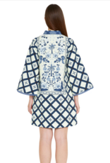 VERANDAH MINI KAFTAN DRESS