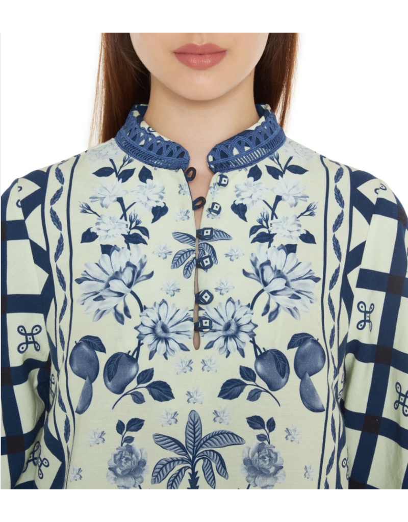 VERANDAH MINI KAFTAN DRESS