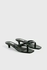 TOTEME CROCO-EMBOSSED HEELED FLIP FLOPS