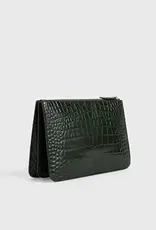 TOTEME THREEFOLD CROCO EMBOSSED CLUTCH