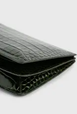 TOTEME THREEFOLD CROCO EMBOSSED CLUTCH