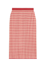GUEST IN RESIDENCE GINGHAM LONG SKIRT