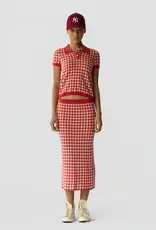 GUEST IN RESIDENCE GINGHAM LONG SKIRT