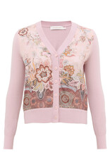 Zimmermann Luna Printed Silk Cardigan