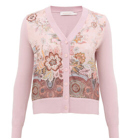 Zimmermann Luna Printed Silk Cardigan