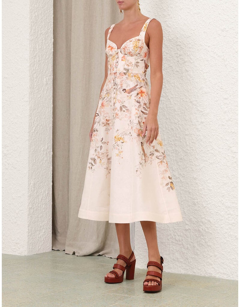 Zimmermann Luna Buttoned Picnic Dress