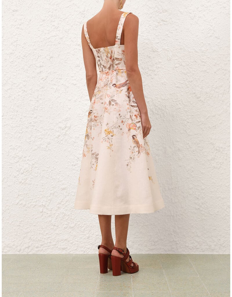 Zimmermann Luna Buttoned Picnic Dress
