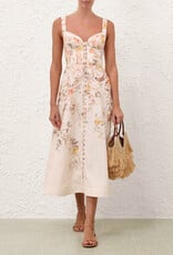 Zimmermann Luna Buttoned Picnic Dress