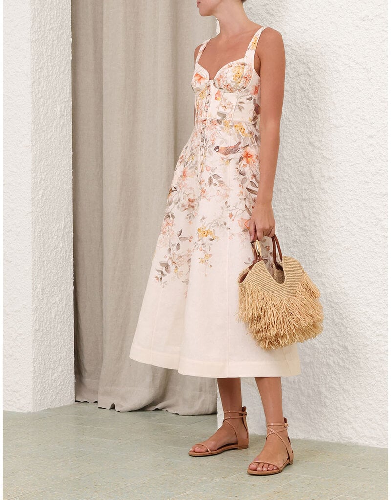 Zimmermann Luna Buttoned Picnic Dress