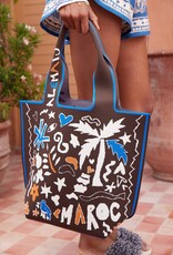 Alemais MAROC JACQUARD SHOPPER TOTE