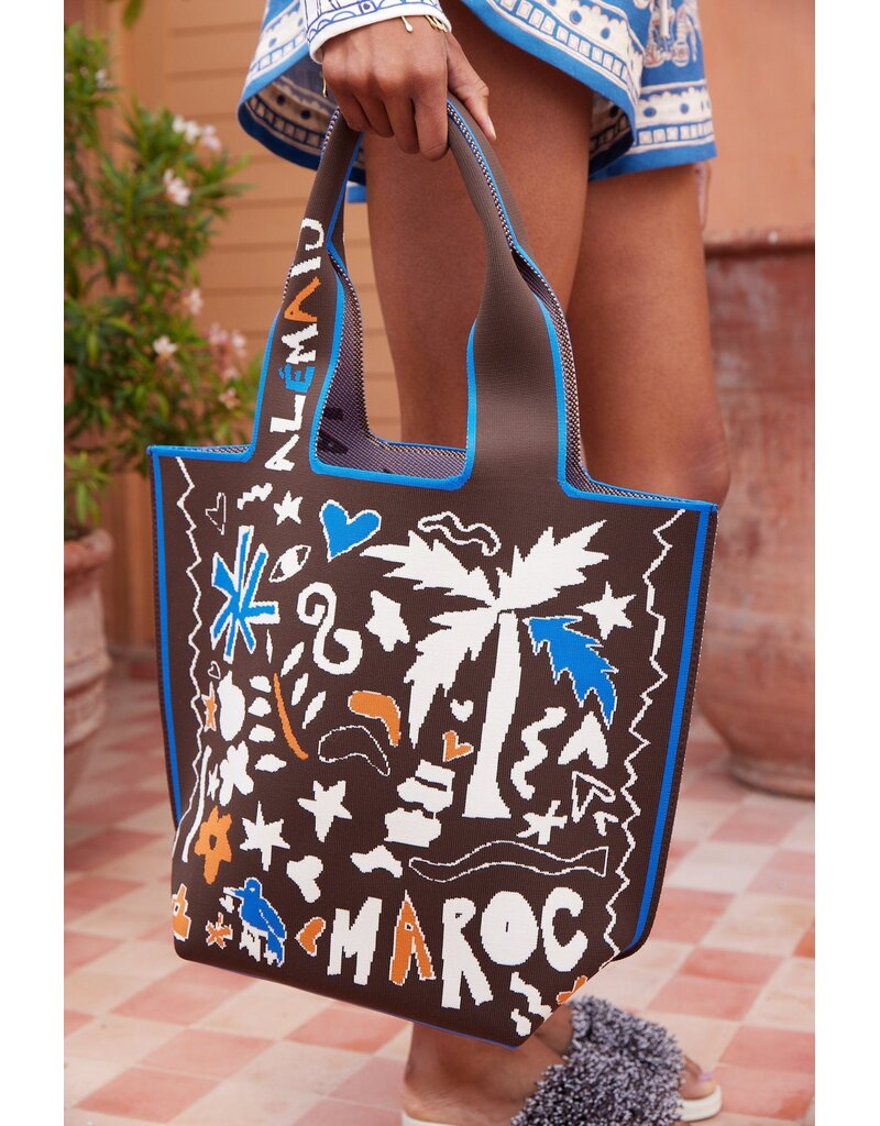 Alemais MAROC JACQUARD SHOPPER TOTE